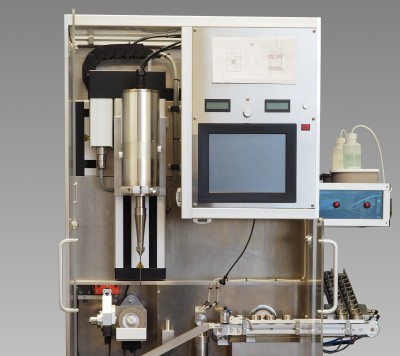 Bohr- und Polierautomat Ultramatic für die Ziehsteinbearbeitung